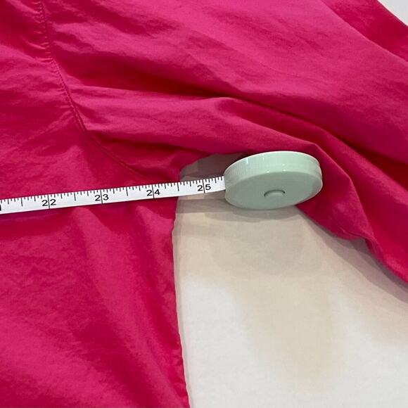 Old Navy Bright Pink Boyfriend Shirt Cotton Oversized Long Sleeve Button Down M - Picture 11 of 12